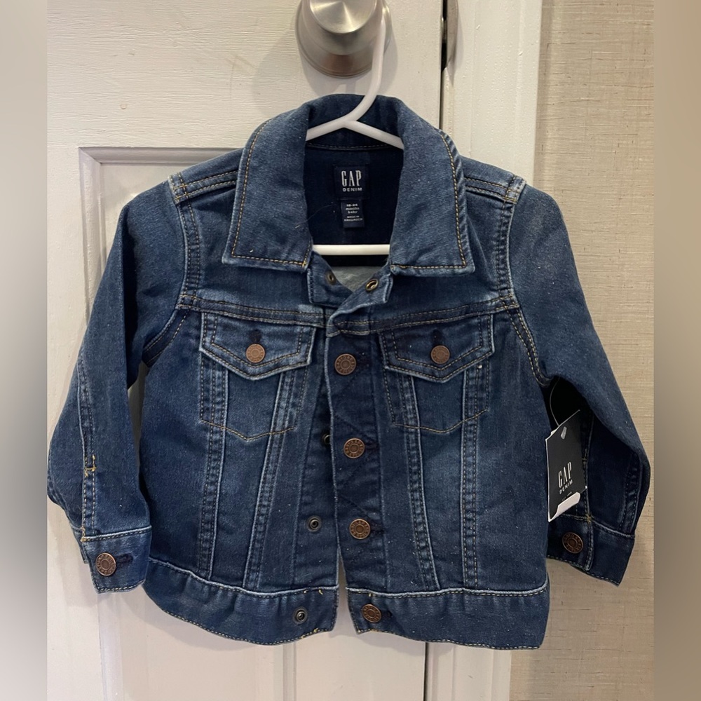 Toddler Girl Denim Jacket 18-24 Months